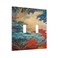 Tewujay Trees and Clouds in Blue Abstract Sky Light Switch Covers Double Toggle 2 Gang Wall Plate Dual Decorative Switchplate Electrical Faceplate for Farmhouse Living Room Decor
