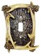 The Bridge Collection Deer Antler Wall Plate Cover Single Light Switch