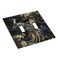 Thsanju Gold Peacock Golden Peony Flowers Plants Double Toggle Light Switch Covers Decorative 2 Gang Wall Plate Covers Dual Device Electrical Switchplate Dimmer Faceplate for Country Bathroom Decor