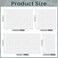 Tondiamo 22 Pcs Wall Plate Insulation and Draft Sealers Foam Insulation Pads Electrical Outlet Light Switch Covers Wall Gasket Without Adhesive