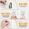 Tondiamo 28 Packs Outlet Insulation Pads Wall Plates Sealers for Electrical Save Energy Switch Plate Insulation Weatherproof Foam Switch Sealer