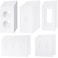 Tondiamo 28 Packs Outlet Insulation Pads Wall Plates Sealers for Electrical Save Energy Switch Plate Insulation Weatherproof Foam Switch Sealer
