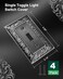 treewell TREEWELL 4Pack Single Toggle Light Switch Cover Plate Paisley Pattern Decorative Switch Plate Covers Antique Silver 1 Gang Metal Wall Plate Corrosion Resistant