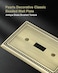treewell TREEWELL 4Pack Single Toggle Light Switch Cover Plate Pearls Decorative Switch Plate Covers Antique Brass 1 Gang Metal Wall Plate Corrosion Resistant