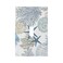 JIEXUTE Tropical Beach Nautical Decorative Single Toggle Light Switch Plate and Decorative Outlet Cover Teal Blue Starfish Seashell Coral Coastal Conch Ocean 1 Gang Receptacle Switch Face Plate Cover