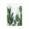 JIEXUTE Tropical Green Plant Leaf Palm Tree 1 Gang Light Switch Cover Single Toggle Decorative Wall Plate Electrical Switchplate Faceplate for Bathroom Living Room Home Decor Mid Size