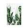 JIEXUTE Tropical Green Plant Leaf Palm Tree 1 Gang Light Switch Cover Single Toggle Decorative Wall Plate Electrical Switchplate Faceplate for Bathroom Living Room Home Decor Mid Size