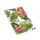 Wpshijia Tropical Plant Green Palm Single Toggle Wall Plate Covers 1 Gang Light Switch Cover Banana Leaves Pink Flower Rainfores Jungle Botanical Faceplate Decorative Electrical for Bathroom Kitchen H