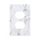 tulpock Gray Marble Outlet Covers Whtie Grey Light Switch Cover Decorative Wall Plate Switchpalte Electrical Faceplate for Bathroom Bedroom Kitchen 5 x 3