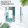 ReHeBaZi Turquoise and Grey 1Gang Rocker Wall Plate Cover Teal Abstract Art Decorative Light Switch Cover Modern Electrical Outlet Covers Kitchen Accessories Decor