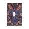 Yamxbfa William Morris Forest Floral Peacock Single Toggle Light Switch Covers Decorative 1 Gang Wall Plate Boho Herbs Flower Plants Electrical Device Switchplate Faceplate for Farmhouse Bathroom Deco