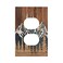 Tewujay Wood Outlet Cover 1 Gang Mountain Tree Board Light Switch Cover Single Duplex Wall Plate Covers Switchplate Covers Electrical Faceplate For Country Bedroom