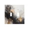 Wpshijia Decorative Light Switch Cover Plate Abstract Black Gold Gray Marble Texture 2 Gang Outlet Covers Double Toggle Wall Plates for Electrical Switch Plate Covers Faceplate for Kitchen Home Decor