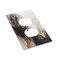 Wpshijia Decorative Outlet Covers Abstract Black Gold Gray Marble Texture 1 Gang Duplex Light Switch Cover Plate Unique Wall Plates for Electrical Switch Plate Covers for Kitchen Home Decor