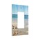 Wpshijia Outlet Covers Summer Beach Starfish Shells 1 Gang Light Switch Cover Plate Single Rocker Switch plate Covers Decorative Wall Plates Electrical GFCI Receptacle for Bathroom Home Decor