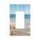 Wpshijia Outlet Covers Summer Beach Starfish Shells 1 Gang Light Switch Cover Plate Single Rocker Switch plate Covers Decorative Wall Plates Electrical GFCI Receptacle for Bathroom Home Decor