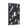 Wpshijia Rocket Planets Astronaut Blue Decorative 1 Gang Single Toggle Light Switch Covers Decorative Wall Plate Switchplate Electrical Faceplate for Nursery Kidsroom Bedroom Decor