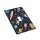 Wpshijia Rocket Planets Astronaut Blue Decorative 1 Gang Single Toggle Light Switch Covers Decorative Wall Plate Switchplate Electrical Faceplate for Nursery Kidsroom Bedroom Decor