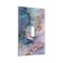 Wuyocha WUYOCHA Decorative Light Switch Cover Abstract Blue Purple Marble Pink Gold Flowers Floral 1 Gang Wall Plate Oversized Single Toggle Jumbo Electrical Switchplate Face