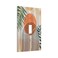 Xuejiaku Decorative Switch Plate Covers Abstract Mid Century Modern Arch Boho Gold Sun Leaf 1 Gang Wall Plate Single Toggle Light Switch Cover Plate Jumbo Electrical Switchplate Receptacle Faceplate