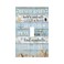 Xuejiaku Decorative Switch Plate Covers Beach Rules Starfish Rustic Blue Grey Wood Board 1 Gang Wall Plate Single Toggle Light Switch Cover Plate Jumbo Electrical Switchplate Receptacle Faceplate