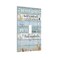 Xuejiaku Decorative Switch Plate Covers Beach Rules Starfish Rustic Blue Grey Wood Board 1 Gang Wall Plate Single Toggle Light Switch Cover Plate Jumbo Electrical Switchplate Receptacle Faceplate
