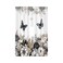 Xuejiaku Decorative Switch Plate Covers Rustic Black White Floral Boho Dark Butterfly Unique 1 Gang Wall Plate Single Toggle Light Switch Cover Plate Jumbo Electrical Switchplate Receptacle Faceplate