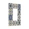 Xuejiaku Outlet Covers Boho Mandala Moroccan Talavera Tile Style 1 Gang Wall Plate Single Rocker Light Switch Cover Decorative GFCI Receptacle Cover Electrical Switchplate for Kitchen Bedroom Decor