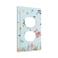 Xuejiaku Outlet Covers Cartoon Underwater Sea Animal Ocean Sea Turtle 1 Gang Duplex Light Switch Cover Plate Decorative Wall Plates Electrical Switchplate Receptacle Cover for Bathroom Nursery Decor