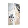 Xuejiaku Pastel Abstract Mid Century Golden Leaves 1 Gang Boho Light Switch Covers Decorative Unique Single Toggle Wall Plate Switchcover Electrical Switchplate for Bathroom Bedroom Decor
