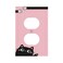 Yamxbfa Decorative Outlet Covers Cute Kitten Black Cat Pink Background 1 Gang Wall Plate Cover Receptacle Duplex Light Switch Cover Plate Single Dual Plug Covers Electrical Switchplate Faceplate