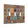 Yamxbfa Moroccan Talavera Tile 3 Gang Light Switch Covers Decorative Triple Toggle Wall Plate Mexican Style Pattern 3 Hole Electrical Device Switchplate Dimmer Faceplate for Country Bathroom Decor