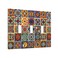 Yamxbfa Moroccan Talavera Tile 3 Gang Light Switch Covers Decorative Triple Toggle Wall Plate Mexican Style Pattern 3 Hole Electrical Device Switchplate Dimmer Faceplate for Country Bathroom Decor