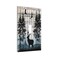 Yamxbfa Rustic Deer Retro Wooden Board Tree Forest Moose 1 Gang Light Switch Covers Single Toggle Wall Plate Decorative Switchcover Electrical Switchplate for Farmhouse Bathroom Bedroom Decor
