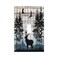 Yamxbfa Rustic Deer Retro Wooden Board Tree Forest Moose 1 Gang Light Switch Covers Single Toggle Wall Plate Decorative Switchcover Electrical Switchplate for Farmhouse Bathroom Bedroom Decor