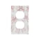 YETTASBIN Bow Pink Toggle Light Switch Cover Unbreakable Wall Plate Cover with Screws for Living Room Bedroom Office School Home Decor453 x 276 Inch