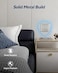 ZILLSEA Decorative Metal Wall Plates Switch Plates Outlet Covers Satin Nickel2 Toggle 2 Pack