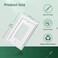 ZJVZJQC Decorative Outlet Covers Wall Plates Light Switch Covers Switch Plates Bamboo Fiber Material Receptacle Switch Plate Outlet Cover of various 13 styles White 1 Gang Decorator 4 Pack