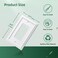 ZJVZJQC Decorative Outlet Covers Wall Plates Light Switch Covers Switch Plates Bamboo Fiber Material Receptacle Switch Plate Outlet Cover of various 13 styles White 1 Gang Decorator 4 Pack