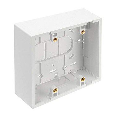 Leviton Surface Mount Backbox Dual Gang 189 427772WA White