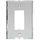 Mirart GlassAlike Single RockerGFI Premium 316 Thick Acrylic Mirror GFCIRocker Wall Plate with Back Frame Oversized 3716x 5 Looks Like Glass Mirror Only Better