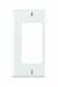 Leviton 1Gang DecoraGFCI Device Wallplate Sectional Thermoplastic Nylon Device Mount End Panel PSE26W White