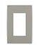 Leviton Renu OneGang Screwless SnapOn Wallplate REWP1WS Wood Smoke