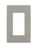 Leviton Renu OneGang Screwless SnapOn Wallplate REWP1WS Wood Smoke