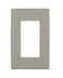 Leviton Renu OneGang Screwless SnapOn Wallplate REWP1WS Wood Smoke
