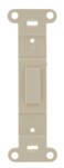 Leviton Toggle Plastic Adapter Plate Blank Toggle No Hole 80700T Light Almond