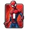 Open Road Brands Marvel SpiderMan Embossed Metal Light Switch Plate Decoration for Bedroom or Man Cave