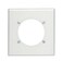Leviton 2Gang Flush Mount 2465Inch Diameter Device Receptacle Wallplate Device Mount Midway Size 80530W White