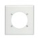 Leviton 2Gang Flush Mount 2465Inch Diameter Device Receptacle Wallplate Device Mount Midway Size 80530W White