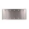 Leviton 5Gang Blank Device Wallplate Standard Size NonMagnetic Stainless Steel 8406540